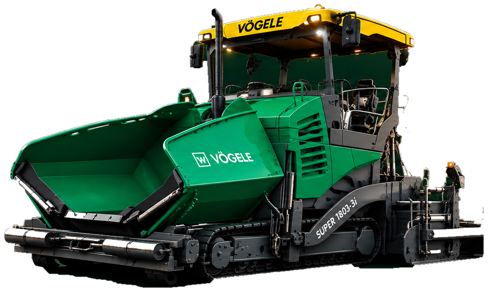 Vögele SUPER 1803 asfaltlÀggare